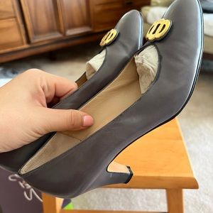 Gray gold accent Salvatore Ferragamo Shoes